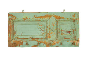 Large Swedish Coat Rack Painted Panel — thumbnail 2