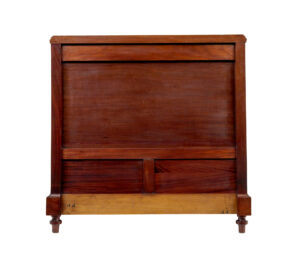 Pair of 19th Century French Empire Mahogany and Walnut Beds — thumbnail 7