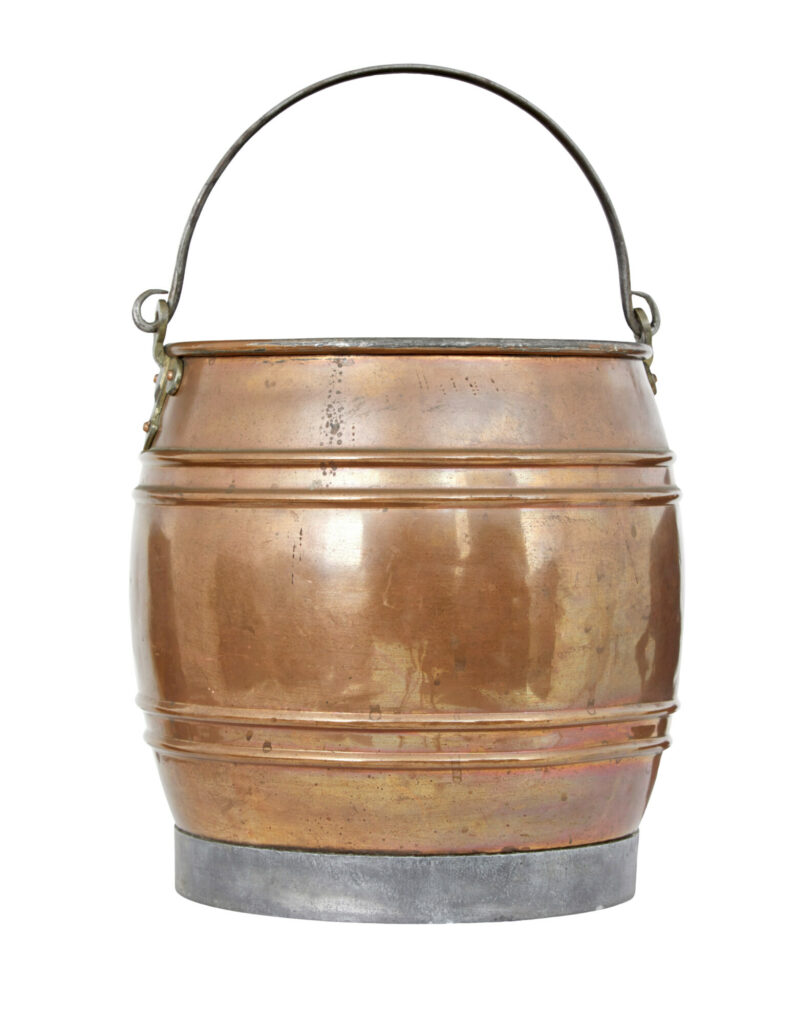 Late 19th Century Arts and Crafts Copper Bucket