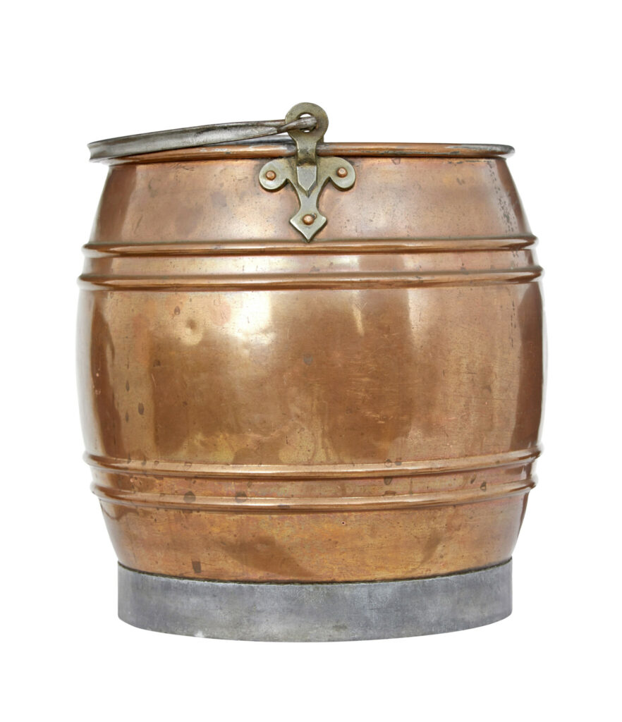 Late 19th Century Arts and Crafts Copper Bucket — image 2