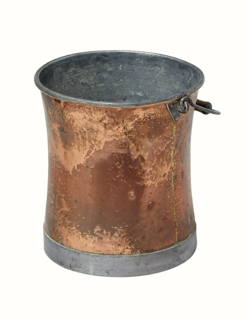 Late 19th Century Arts and Crafts Copper Bucket — image 4