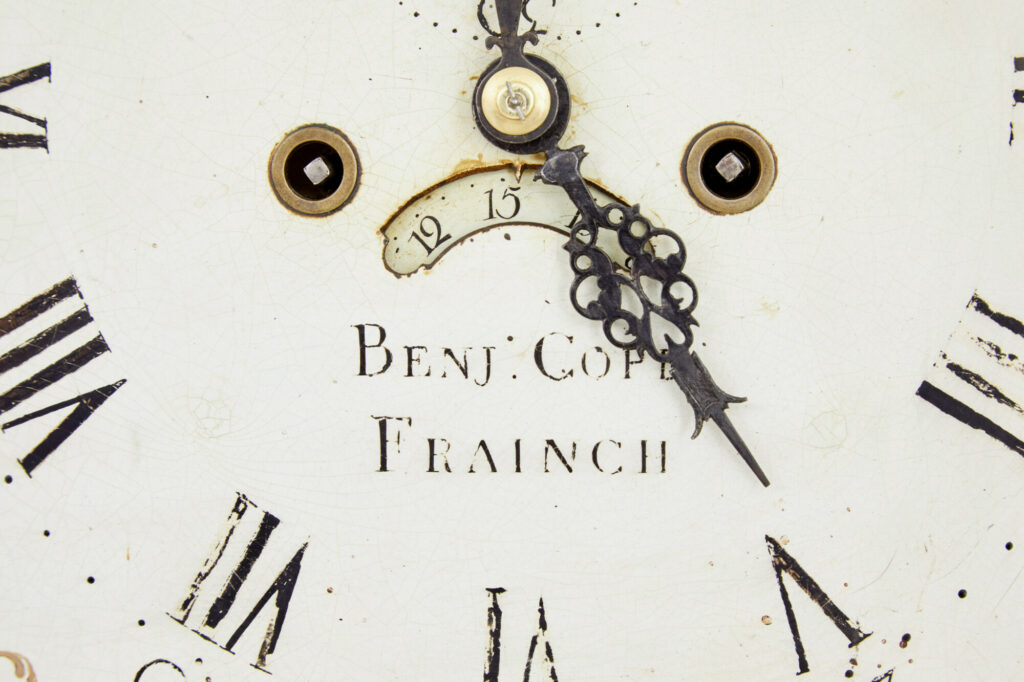Georgian Early 19th Century Oak Long Case Clock — image 2