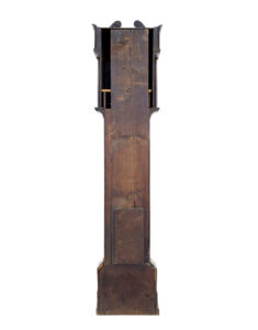 Georgian Early 19th Century Oak Long Case Clock — thumbnail 6