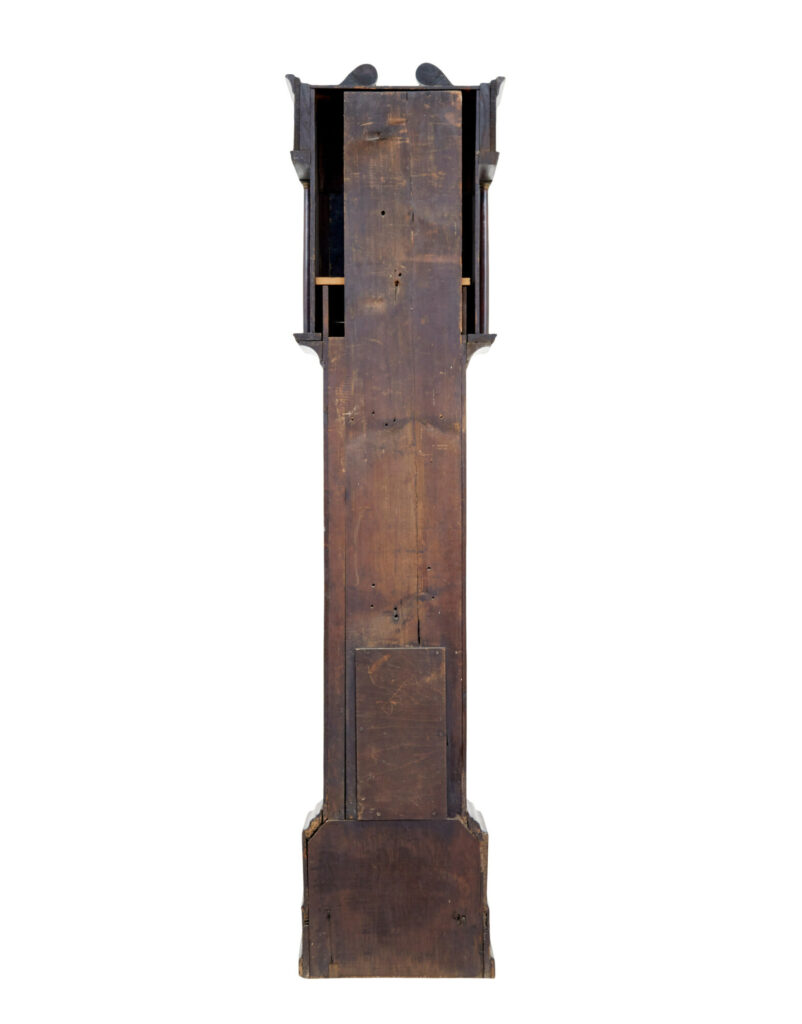 Georgian Early 19th Century Oak Long Case Clock — image 6