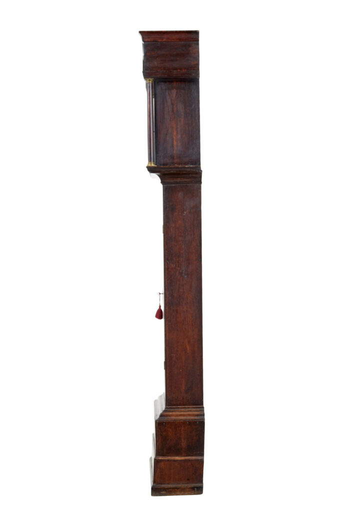 Georgian Early 19th Century Oak Long Case Clock — image 8