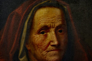 18th Century Oil on Board of Lady Attributed to Balthasar Denner — thumbnail 4