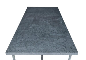 Early 20th Century Reclaimed Metal Industrial Table — thumbnail 4