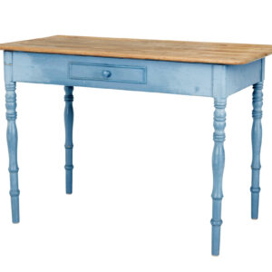 19TH CENTURY HAND PAINTED PINE OCCASIONAL TABLE