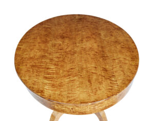 19th Century Birch Empire Oval Center Table — thumbnail 10