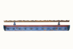 Traditional 19th Century Painted Kitchen Rack — thumbnail 1