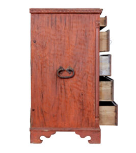 Late 18th Century Swedish Gustavian Painted Chest of Drawers — thumbnail 8
