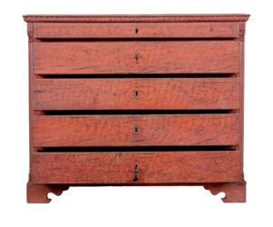 Late 18th Century Swedish Gustavian Painted Chest of Drawers — thumbnail 9
