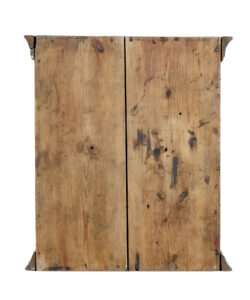Swedish Early 19th Century Painted Pine Wall Cupboard — thumbnail 5