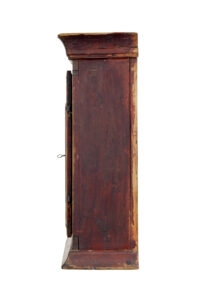 Swedish Early 19th Century Painted Pine Wall Cupboard — thumbnail 4