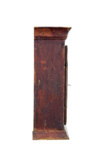 Swedish Early 19th Century Painted Pine Wall Cupboard — thumbnail 6