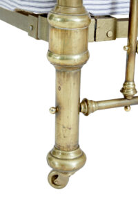 American 19th Century Ornate Brass Double Bed — thumbnail 12