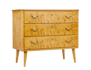 1960’s Scandinavian Birch Chest of Drawers — thumbnail 1