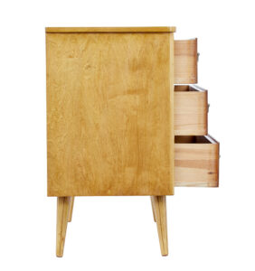 1960’s Scandinavian Birch Chest of Drawers — thumbnail 4