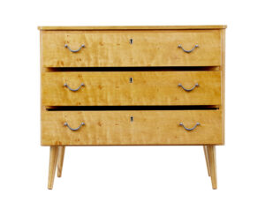 1960’s Scandinavian Birch Chest of Drawers — thumbnail 5