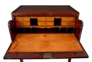 Early 19th Century Campaign Chest on Stand — thumbnail 10