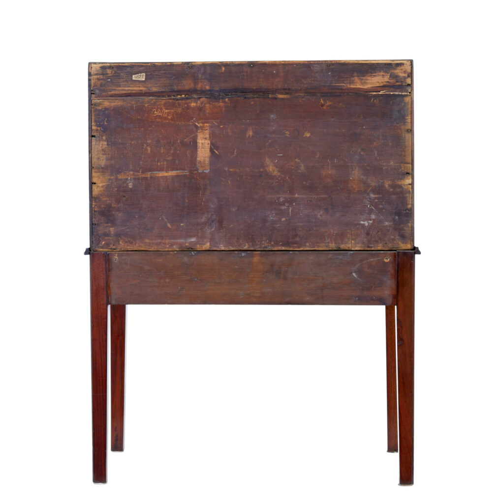 Early 19th Century Campaign Chest on Stand — image 3