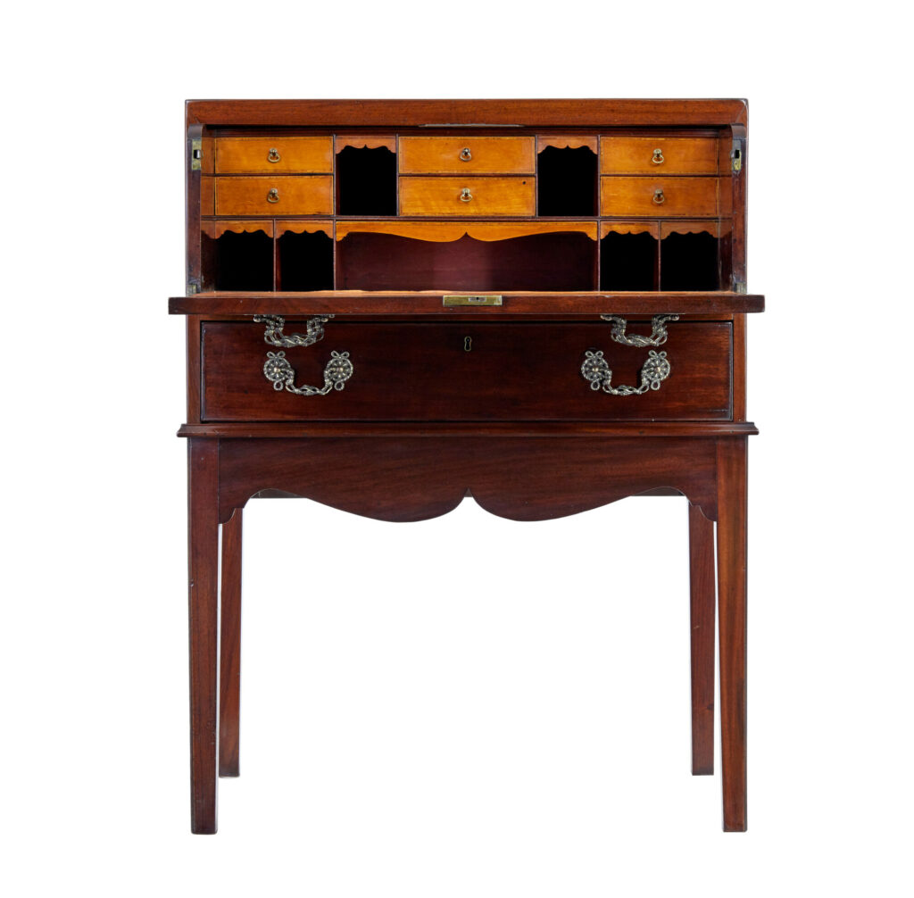 Early 19th Century Campaign Chest on Stand — image 6