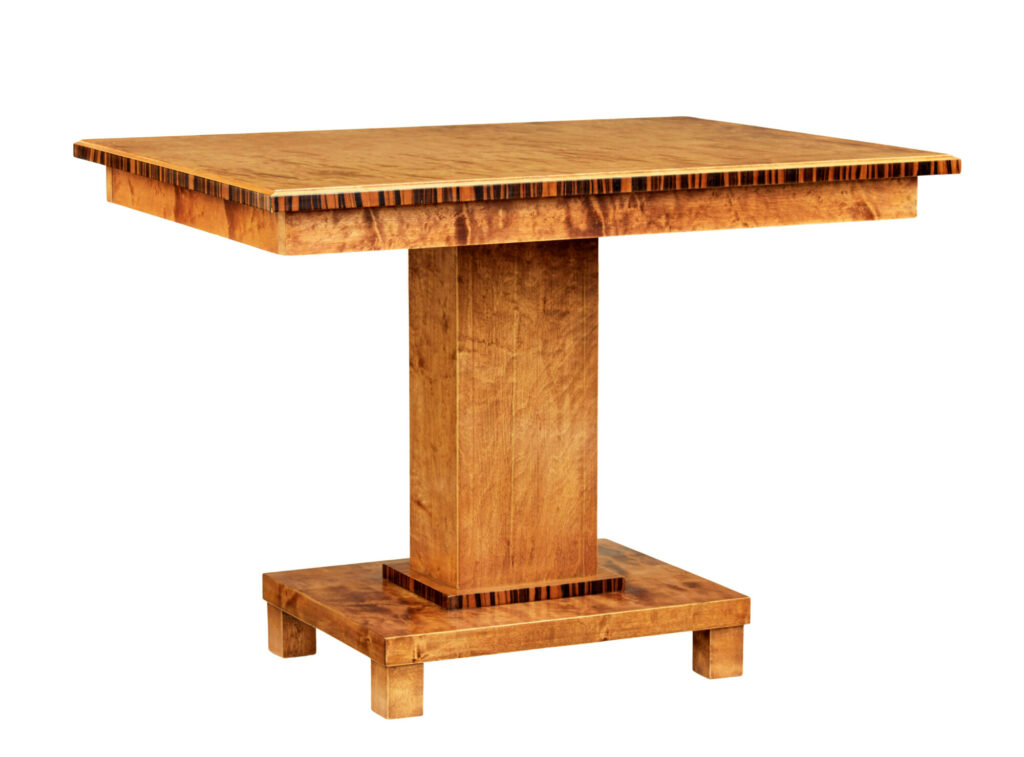 Mid 20th Century Scandinavian Birch Side Table