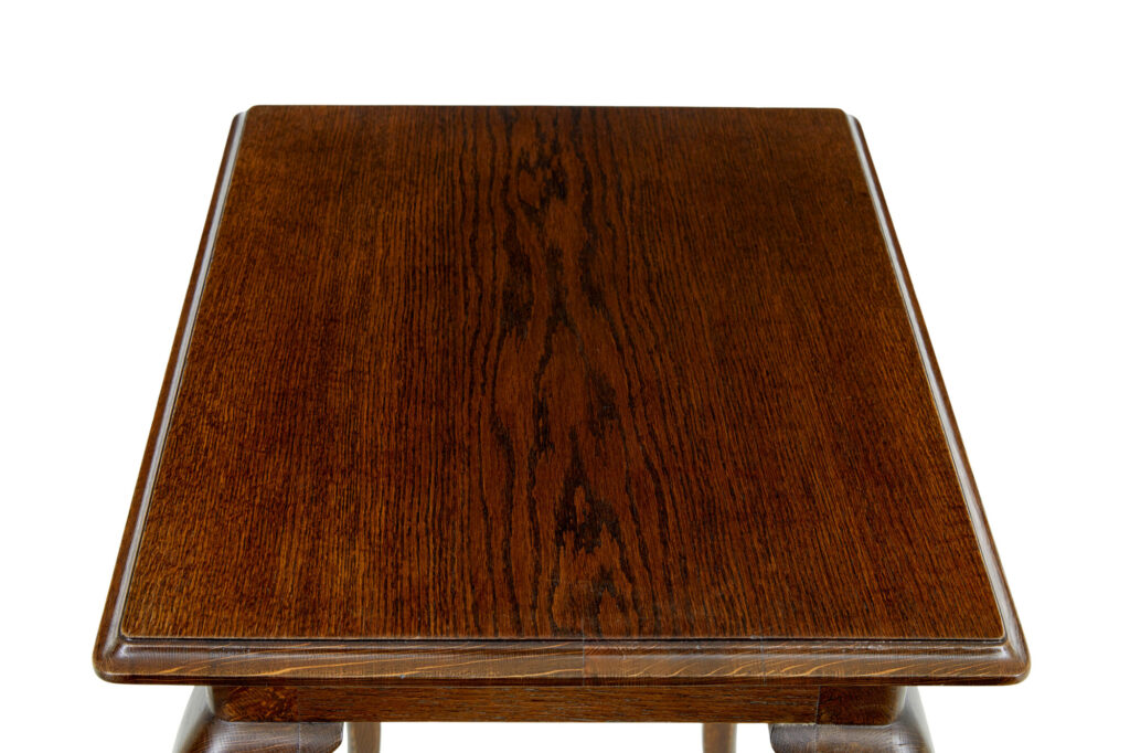 Pair of Early 20th Century Oak Side Tables — image 7