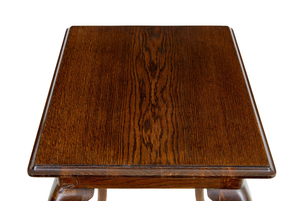 Pair of Early 20th Century Oak Side Tables — image 6