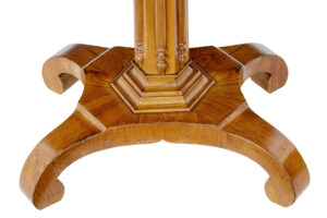 Elm Scandinavian 19th Century Oval Center Table — thumbnail 5