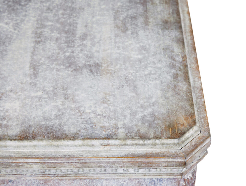 Pair of 19th Century Painted Pine Swedish Chest of Drawers — image 3