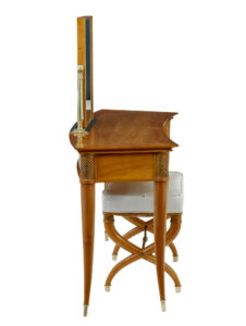 Contemporary Dressing Table and Stool in Cherry — thumbnail 8