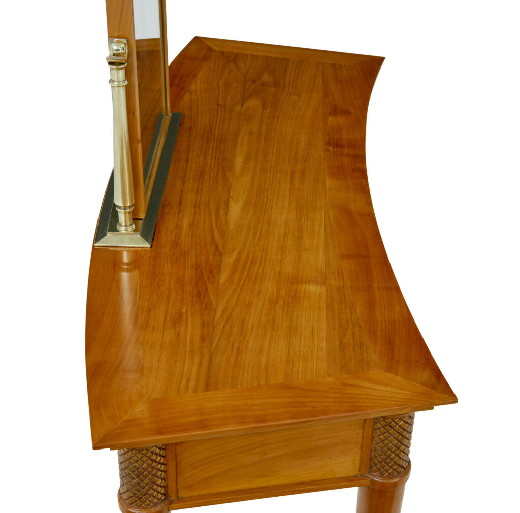 Contemporary Dressing Table and Stool in Cherry — image 7