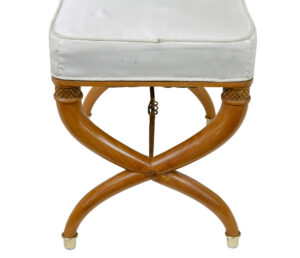 Contemporary Dressing Table and Stool in Cherry — thumbnail 3