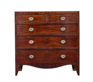 19th Century Mahogany Chest of Drawers — thumbnail 7