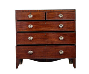 19th Century Mahogany Chest of Drawers — thumbnail 6