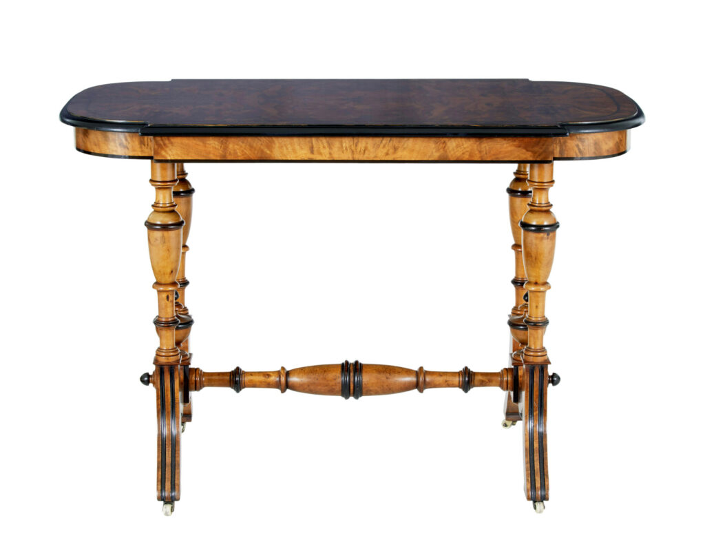 Late 19th Century Aesthetic Movement Walnut Occasional Table — image 8