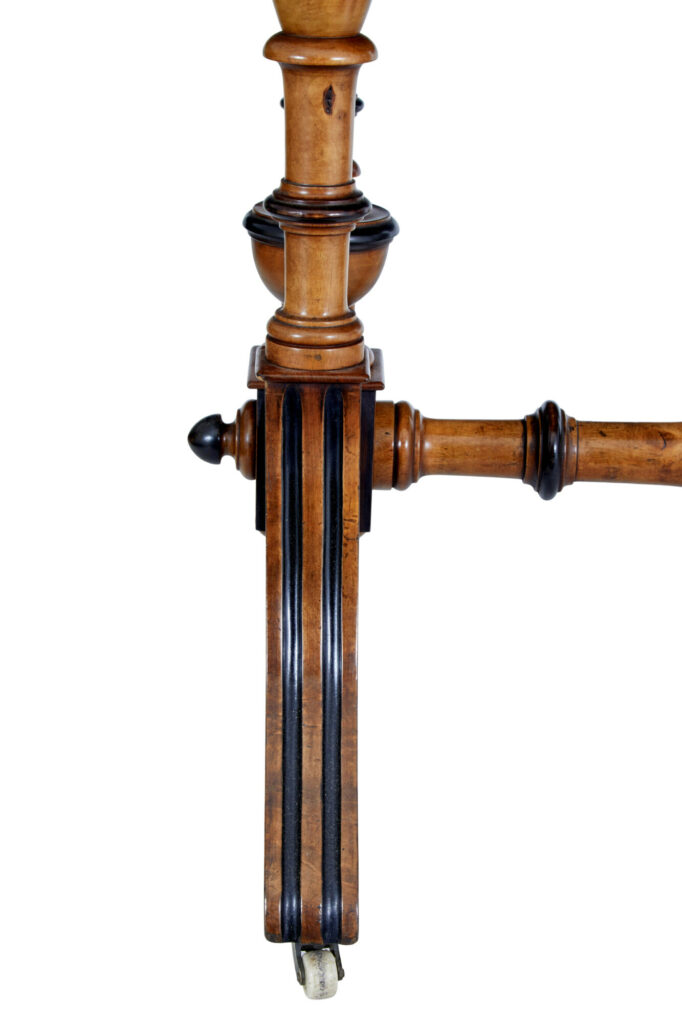 Late 19th Century Aesthetic Movement Walnut Occasional Table — image 2