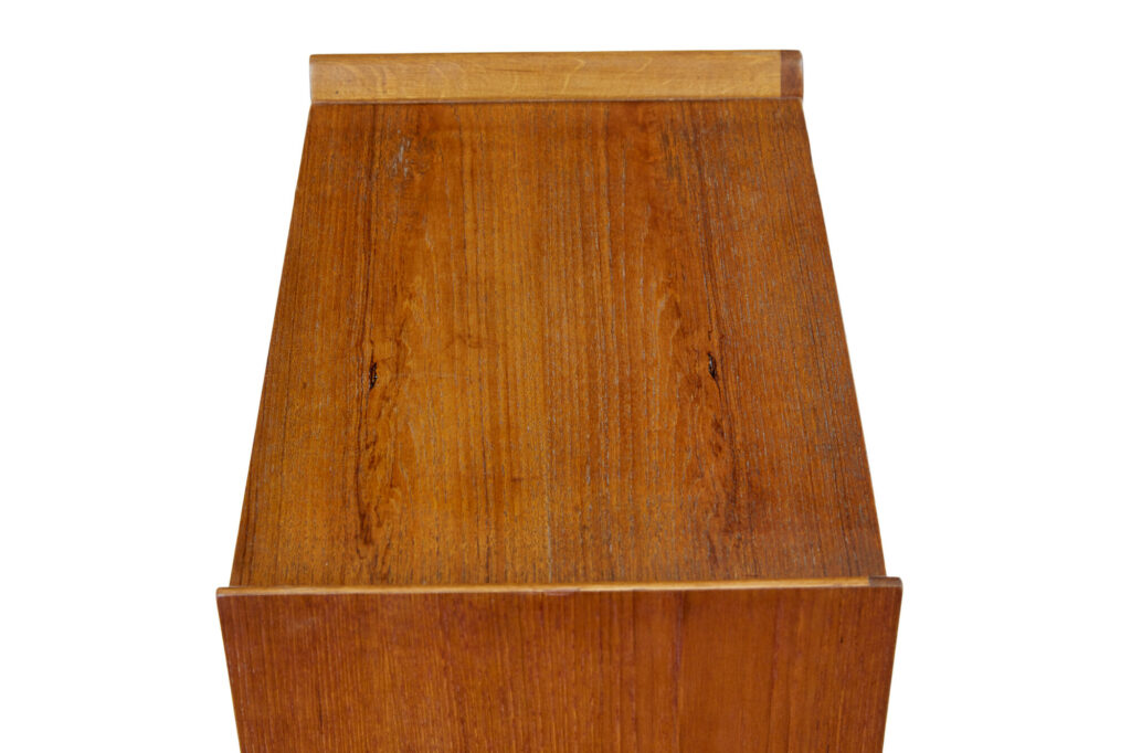 Pair of Mid 20th Century Scandinavian Teak Chest of Drawers — image 7
