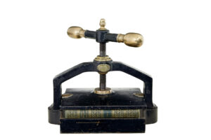 19th Century Cast Iron Book Press by Army and Navy Csl — thumbnail 7