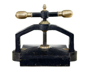 19th Century Cast Iron Book Press by Army and Navy Csl — thumbnail 5