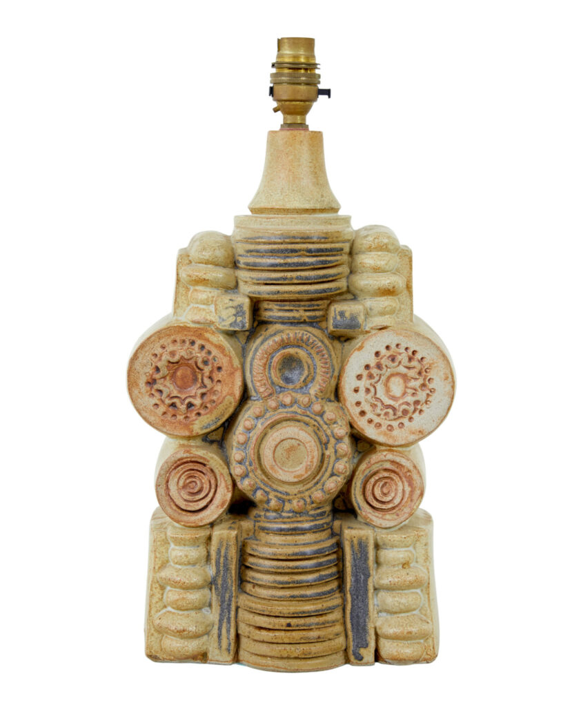 1970’s Brutalist Table Lamp by Bernard Rooke — image 6