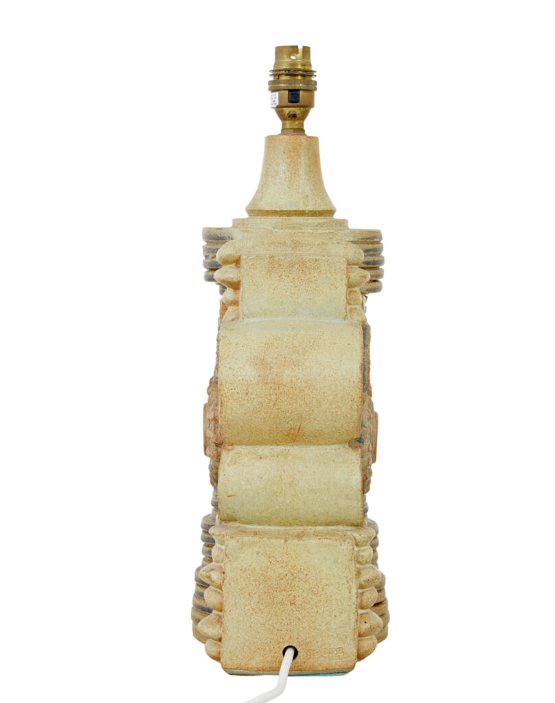 1970’s Brutalist Table Lamp by Bernard Rooke — image 5