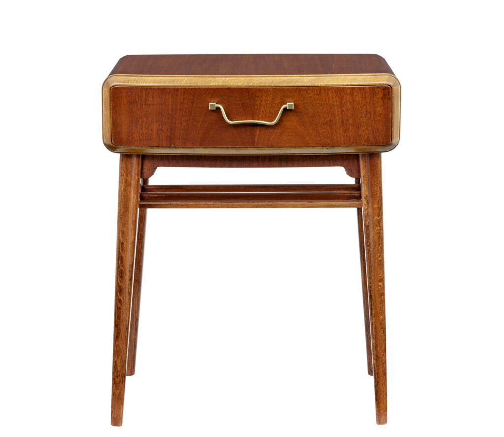 Mid 20th Century Mahogany Bedside Table by Bodafors — image 6