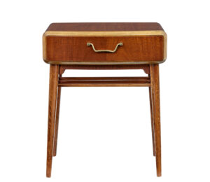Mid 20th Century Mahogany Bedside Table by Bodafors — thumbnail 6