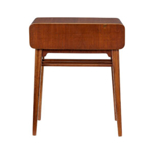 Mid 20th Century Mahogany Bedside Table by Bodafors — thumbnail 4