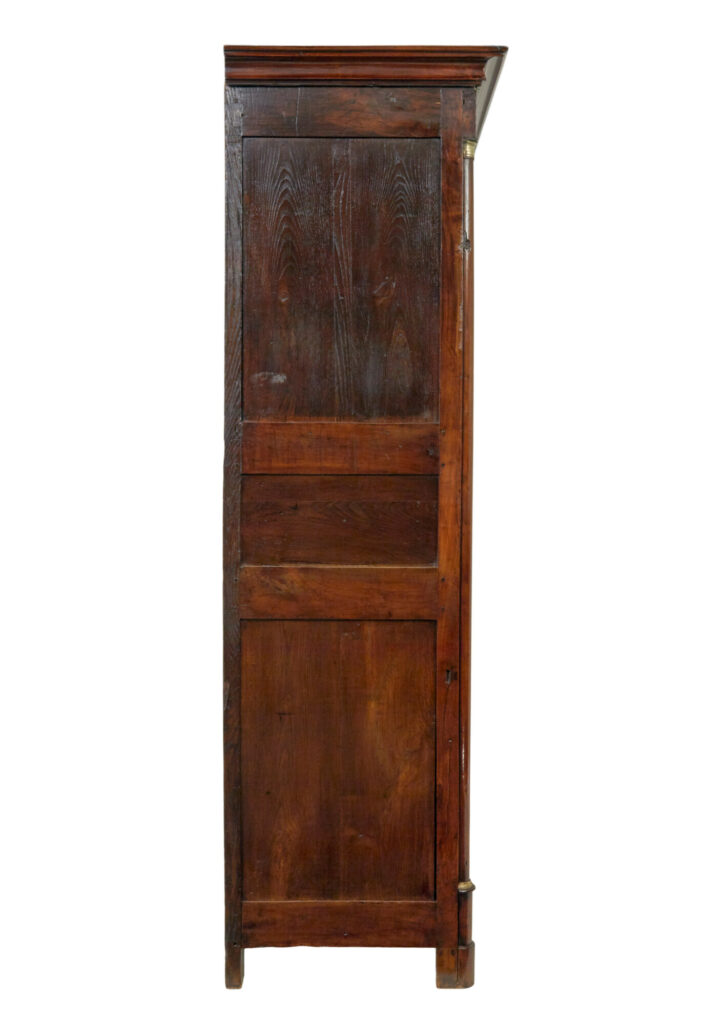 19th Century French Empire Fruitwood Armoire Cupboard — image 5