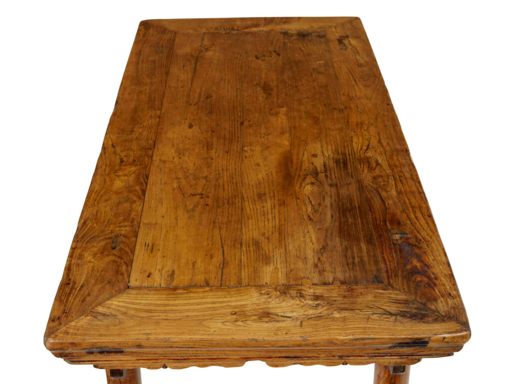 19th Century Chinese Carved Elm Occasional Table — image 8
