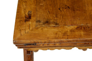 19th Century Chinese Carved Elm Occasional Table — thumbnail 6
