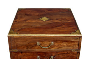 19th Century Tall Campaign Chest of Drawers — thumbnail 7